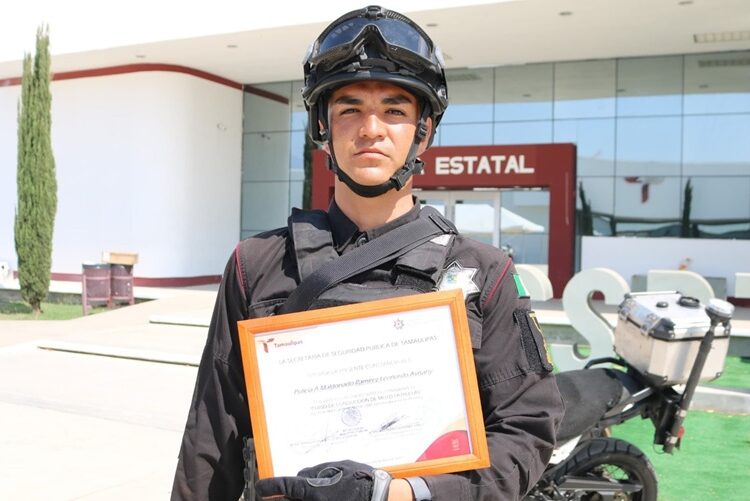 Destacan policías de Tamaulipas capacitación constante de la Guardia Estatal