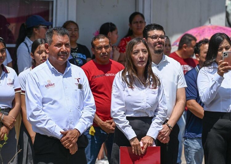 Entrega Gattás obras de apoyo a la educación en ejido Juan Rincón