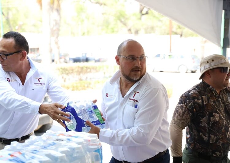 Entrega SGG alimentos y productos de limpieza para familias afectadas