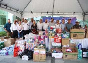 Entrega SGG alimentos y productos de limpieza para familias afectadas