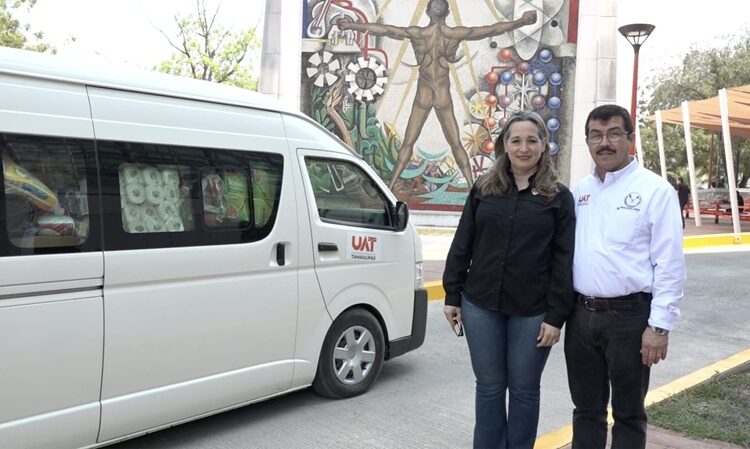 Envía la UAT víveres en apoyo a damnificados de Reynosa