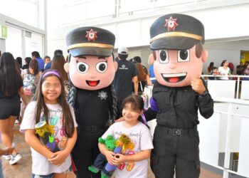 Guardia Estatal se une al TAMUX para celebrar a la niñez tamaulipeca