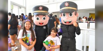 Guardia Estatal se une al TAMUX para celebrar a la niñez tamaulipeca