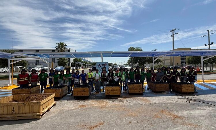 Impulsa Gestión Ambiental huertos sustentables en maquiladoras de NLD