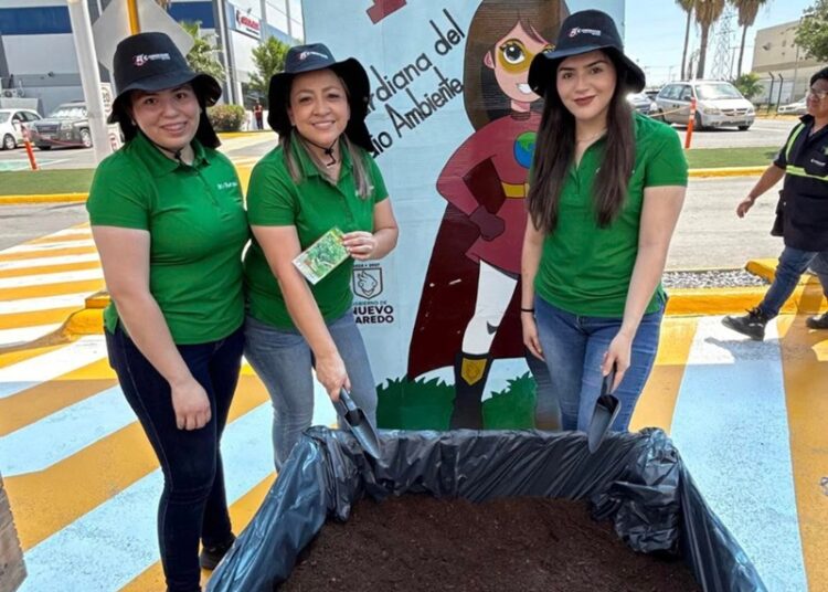 Impulsa Gestión Ambiental huertos sustentables en maquiladoras de NLD