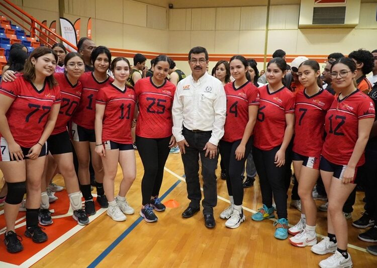 Inaugura Dámaso Anaya el 1.er Torneo de la Liga Deportiva “UAT Transforma”