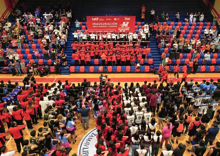 Inaugura Dámaso Anaya el 1.er Torneo de la Liga Deportiva “UAT Transforma”