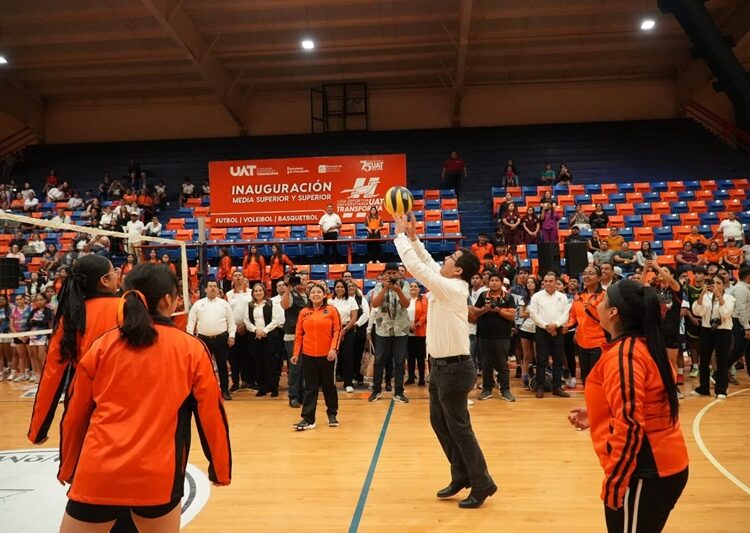 Inaugura Dámaso Anaya el 1.er Torneo de la Liga Deportiva “UAT Transforma”