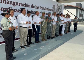 Inauguran AVA y mandos militares, instalaciones de la GN en Tamaulipas