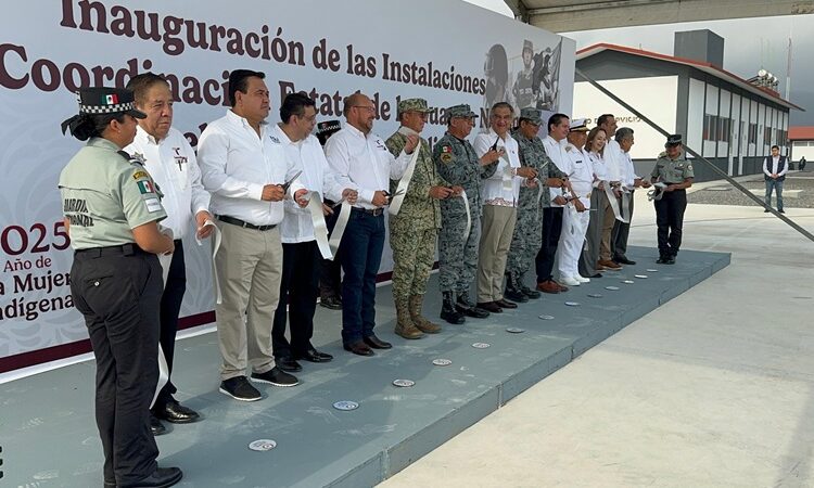 Inauguran AVA y mandos militares, instalaciones de la GN en Tamaulipas