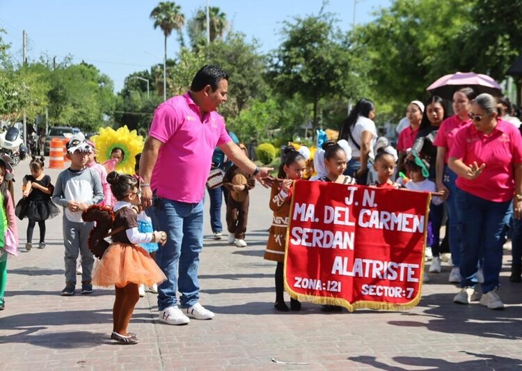 Jardines de niños celebran Capitalidad de Victoria con colorido y mágico desfile