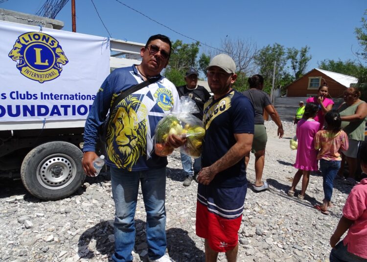 Club de Leones Internacional atiende emergencia en Reynosa