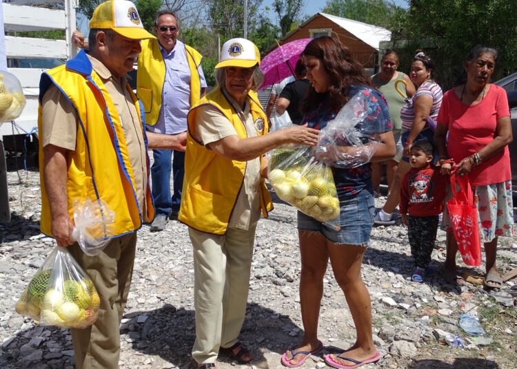 Club de Leones Internacional atiende emergencia en Reynosa
