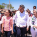 La presidenta CSP y el gobernador AVA visitan a damnificados de Reynosa