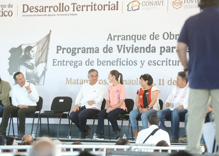“La vivienda ha dejado de ser una mercancía”: Claudia Sheinbaum