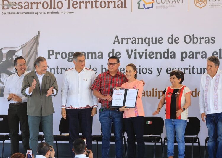 “La vivienda ha dejado de ser una mercancía”: Claudia Sheinbaum