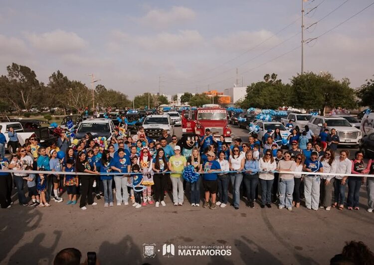 Matamoros se une a la neurodiversidad en el ‘Día Mundial del Autismo’
