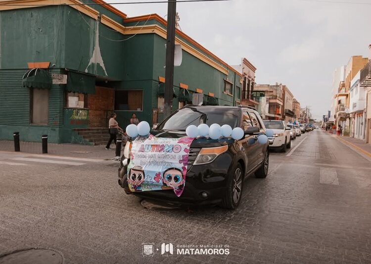 Matamoros se une a la neurodiversidad en el ‘Día Mundial del Autismo’