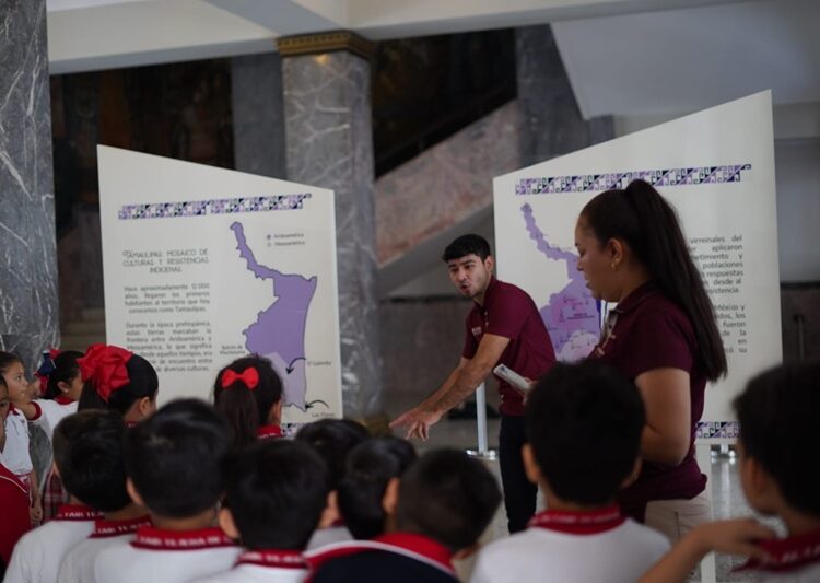 Muestran en Palacio de Gobierno exposición sobre mujeres indígenas en Tamaulipas