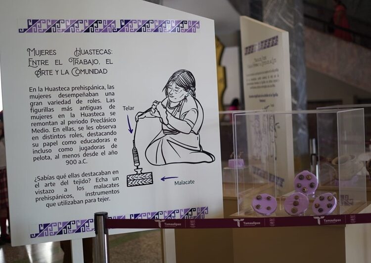 Muestran en Palacio de Gobierno exposición sobre mujeres indígenas en Tamaulipas