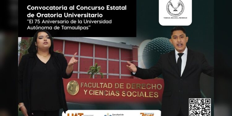 Organiza la UAT concurso estatal de oratoria universitario