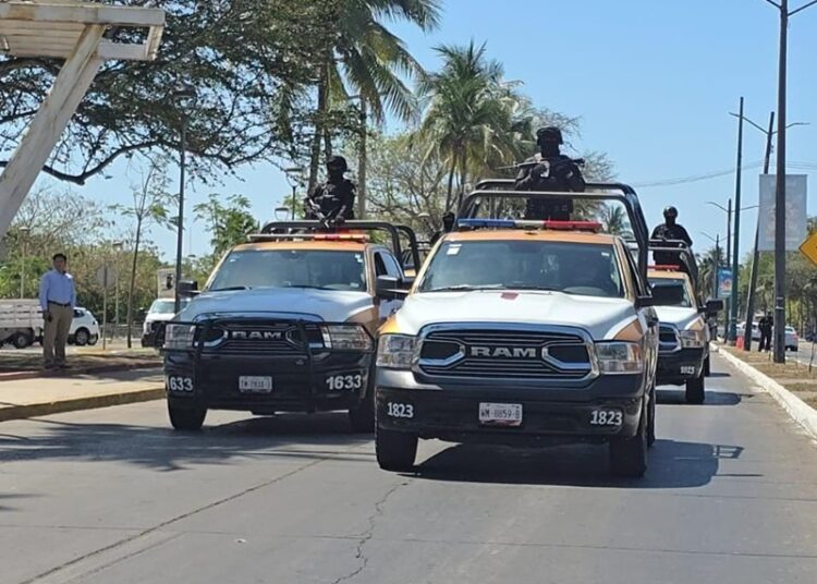 Participa Guardia Estatal en operativo de Semana Santa “Tampico te cuida”