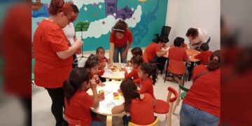 Pintan, juegan y aprenden en la nueva Infoteca municipal