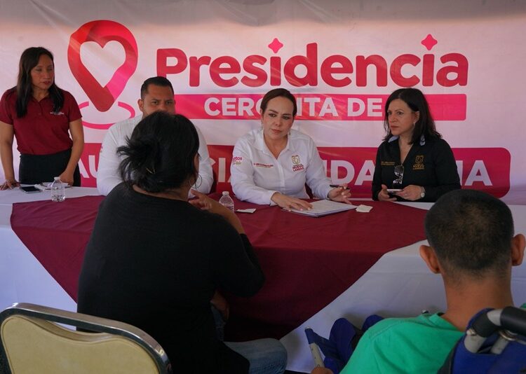 ‘Presidencia Cerquita de Ti’ llega a la colonia palmares