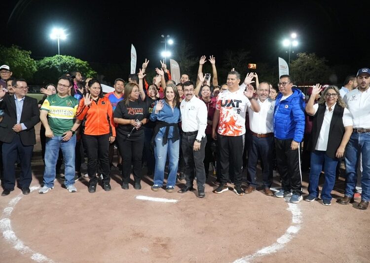 Rector inaugura torneos deportivos en la UAT