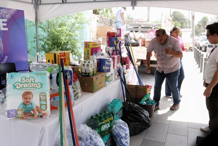 Trabajadores de la SEDUMA se solidarizan con familias de Reynosa