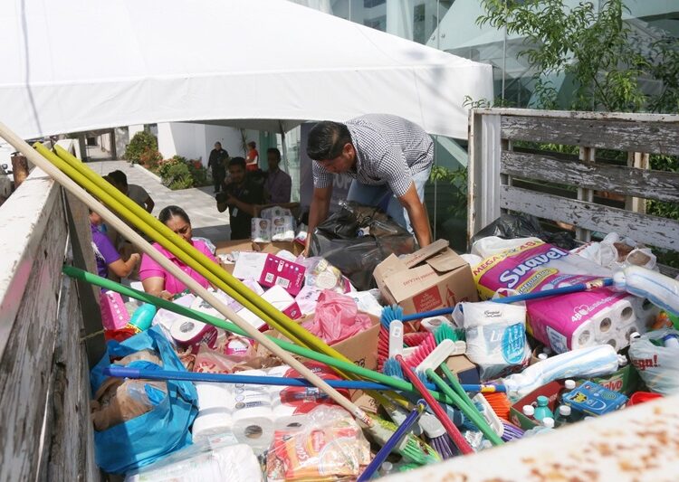 Trabajadores de la SEDUMA se solidarizan con familias de Reynosa