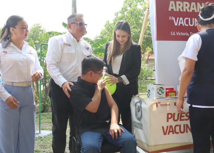 DIF Victoria se suma a la Semana Nacional de Vacunación 2025