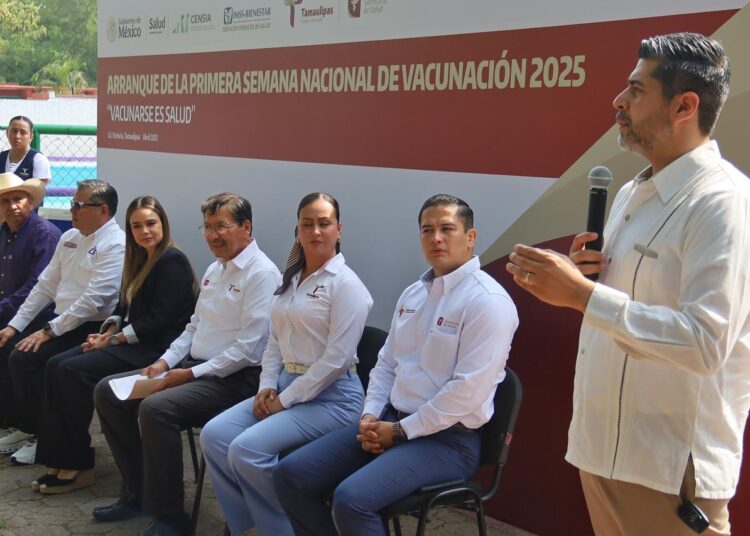 DIF Victoria se suma a la Semana Nacional de Vacunación 2025