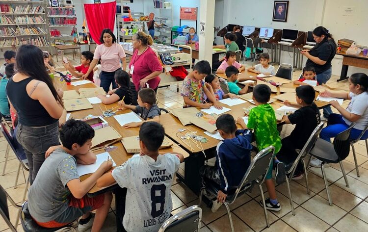 Viven primavera divertida en bibliotecas municipales de NLD