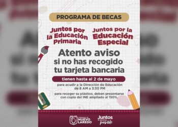 ¡Últimos días para recoger tarjeta bancaria de becas!