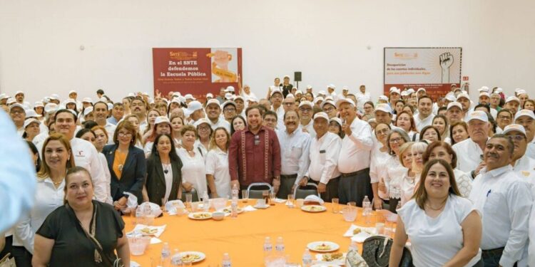 SET y SNTE fortaleces cooperación y respeto mutuo