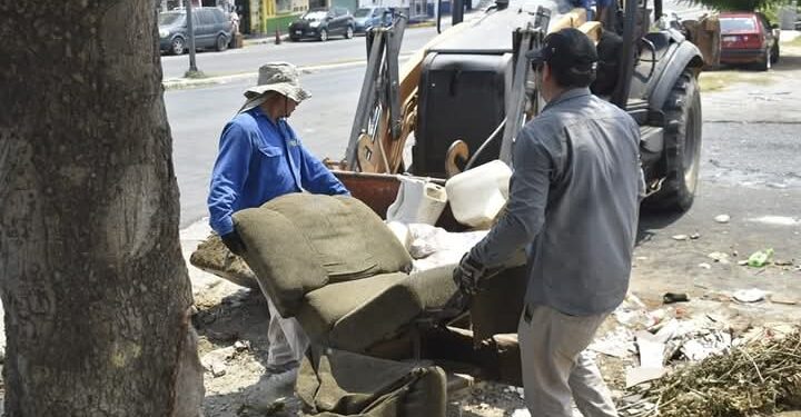 En Tampico limpian y combaten al dengue