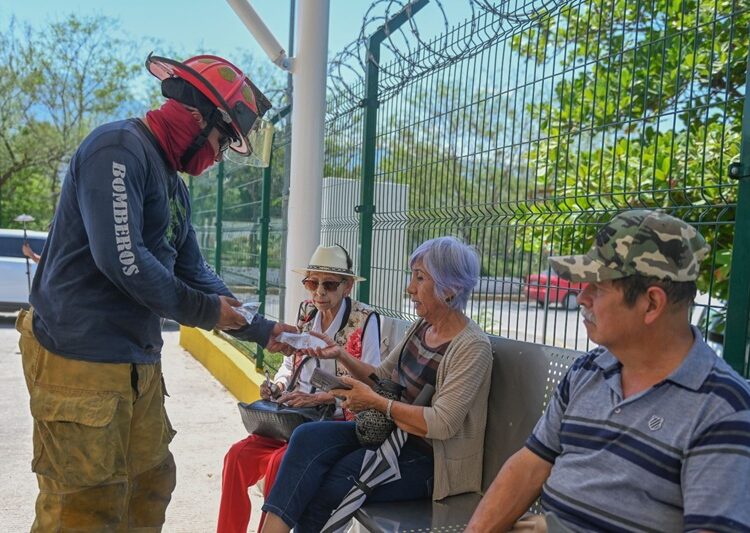 Activa Gobierno de Victoria operativo de hidratación ante ola de calor