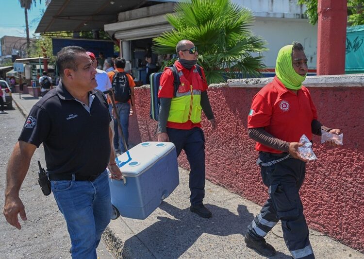 Activa Gobierno de Victoria operativo de hidratación ante ola de calor