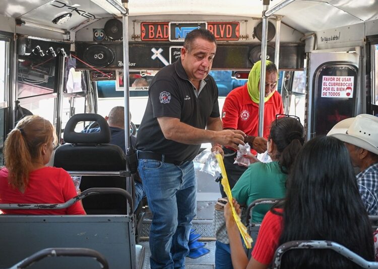 Activa Gobierno de Victoria operativo de hidratación ante ola de calor