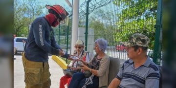 Activa Gobierno de Victoria operativo de hidratación ante ola de calor