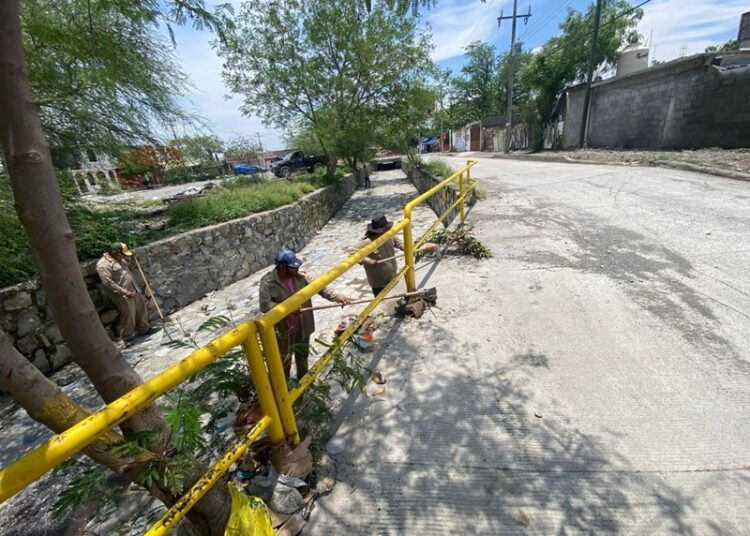 COMAPA Victoria refuerza limpieza de drenes y rejillas pluviales