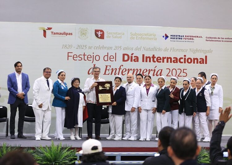 Celebra AVA a cerca de 3 mil profesionales de la enfermería en Tamaulipas