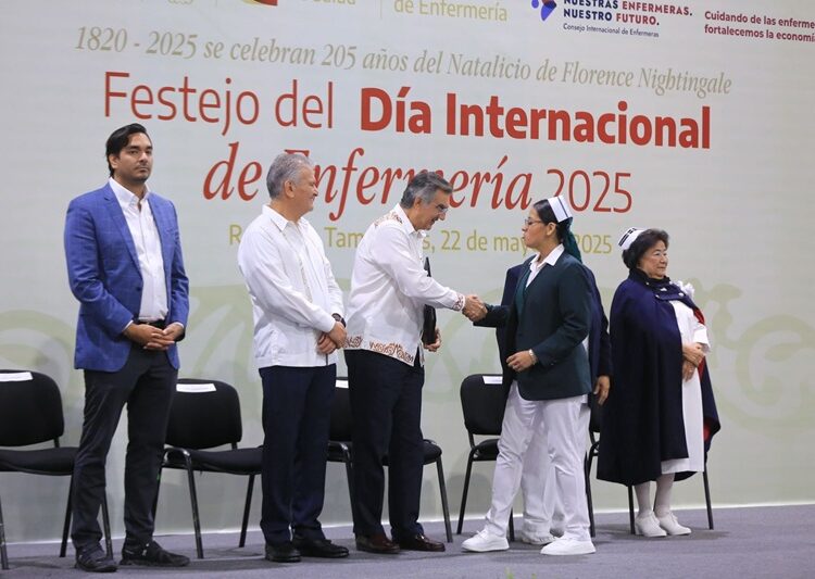 Celebra AVA a cerca de 3 mil profesionales de la enfermería en Tamaulipas