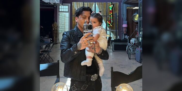 Christian Nodal ¡se reencuentra con su hija Inti!