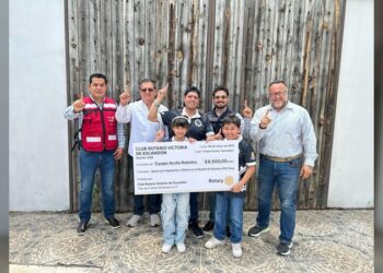Club Rotario Escandón Victoria impulsa a la niñez