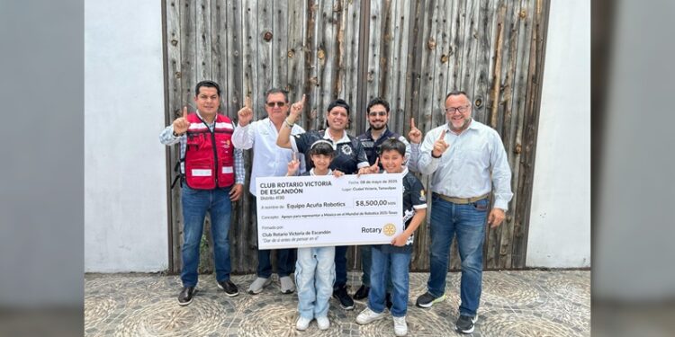 Club Rotario Escandón Victoria impulsa a la niñez