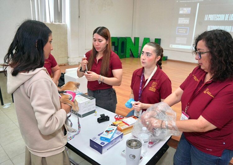Concientizan a estudiantes del CONALEP sobre respeto a los animales