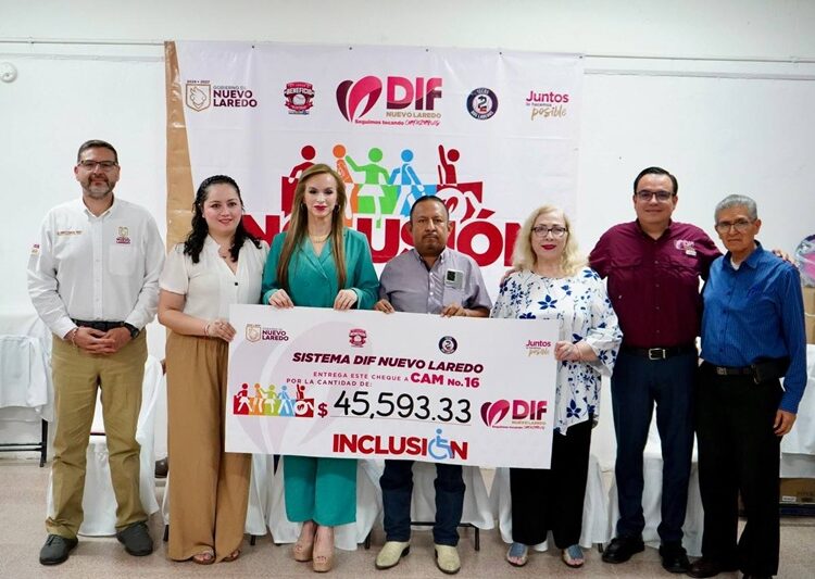 Concluye DIF entrega de apoyos a Centros de Atención Múltiple de NLD