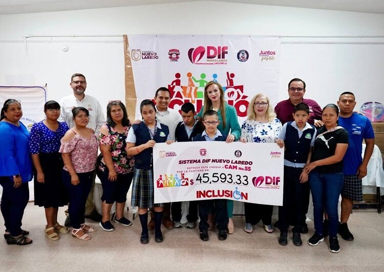 Concluye DIF entrega de apoyos a Centros de Atención Múltiple de NLD